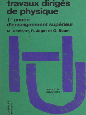 cover image of Travaux dirigés de physique